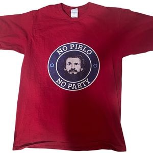 Cotton short sleeve tee - Andrea Pirlo - Italian Soccer Star